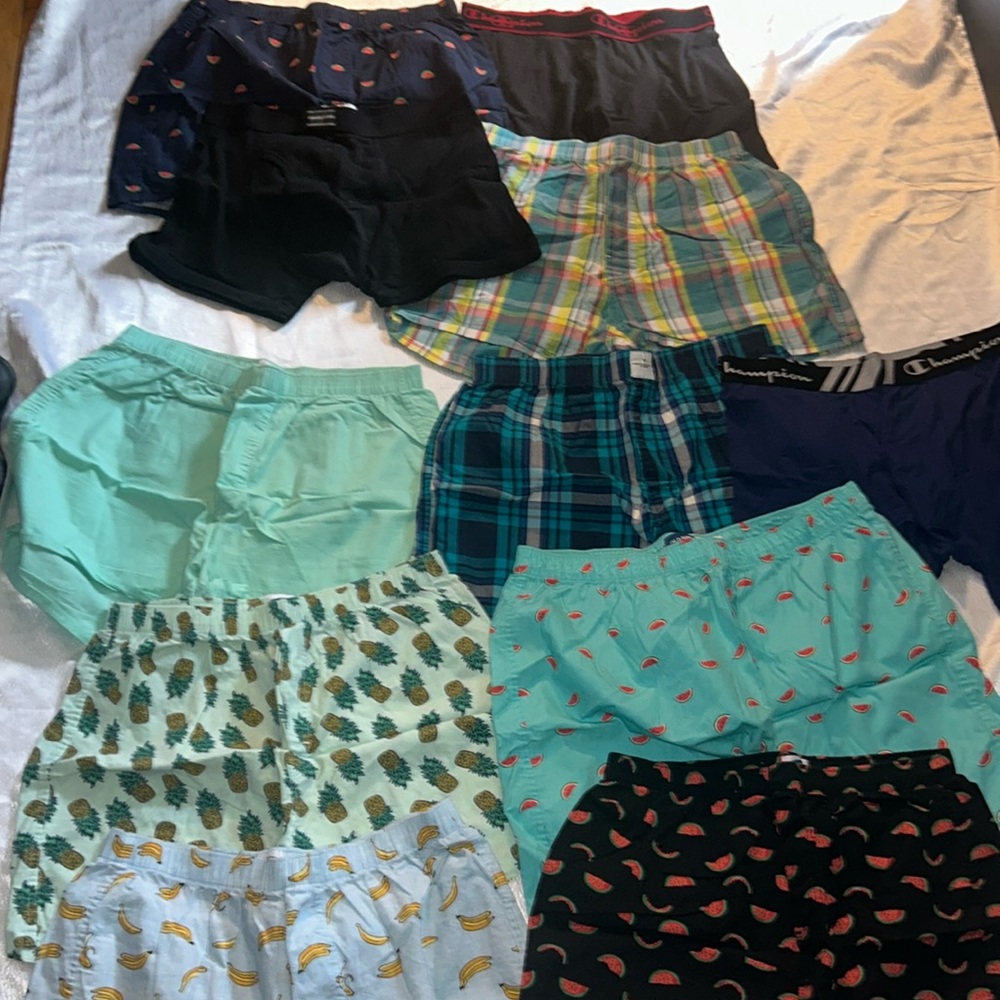 Lot boxer men size M/L